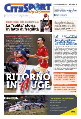 City Sport 17 novembre 2025