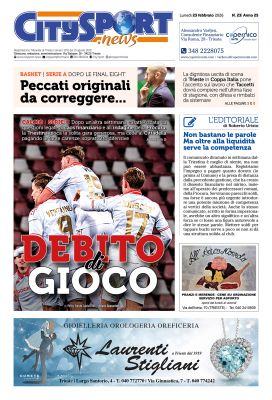 City Sport 23 febbraio 2026