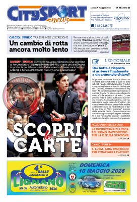 City Sport 4 maggio 2026