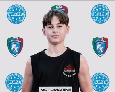 Marco Giona convocato per i mondiali giovanili di kickboxing