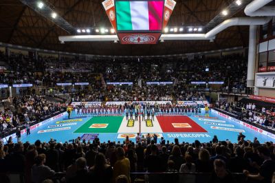 Perugia vince la Supercoppa: Verona domata 3-1 in un PalaTrieste da 6.300 spettatori