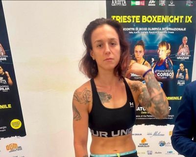 Sara Lombardi è la nuova campionessa italiana supermosca di pugilato