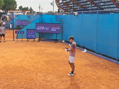 E' iniziato il torneo di Umago, Flavio Cobolli è la testa di serie numero 1