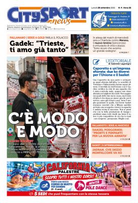 City Sport 28 settembre 2026
