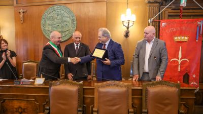 San Giusto d'Oro, targa speciale a Paolo Condò