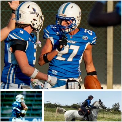Una famiglia, tre Nazionali: la storia dei Bressan fra football americano e passione per i cavalli