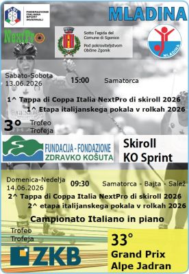 Doppio appuntamento con lo skiroll nel fine settimana a Samatorza