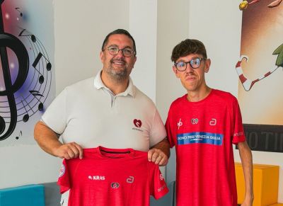 Matteo Parenzan giocherà con la "S" dell'associazione "Io Tifo Sveva"