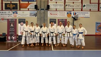 Gli agonisti della Karate Do Trieste sempre in aggiornamento
