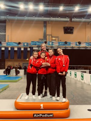 Uno splendido bronzo per la Progetto Acrobatica alla finale del Campionato Italiano Allievi Gold