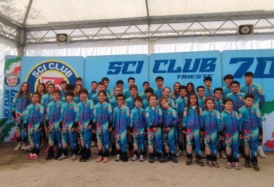 La festa di fine stagione dello Sci Club 70 ad Aurisina