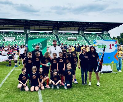 "FVGirls", un risultato strabiliante nel più importante torneo di minirugby europeo