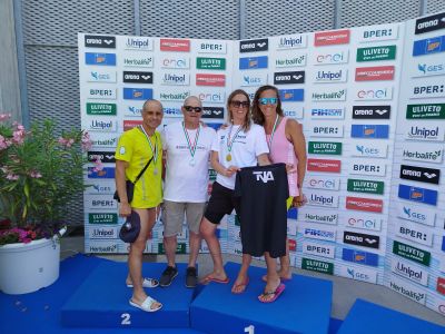 Tredici medaglie per la Tergeste ai Campionati Italiani Estivi Master