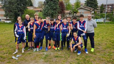 Campionato italiano di flag football U15: domani tre sfide tutte a Trieste