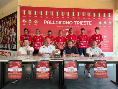 "TuttiAssieme": presentata la campagna abbonamenti 2025/2026 della Pallamano Trieste 1970