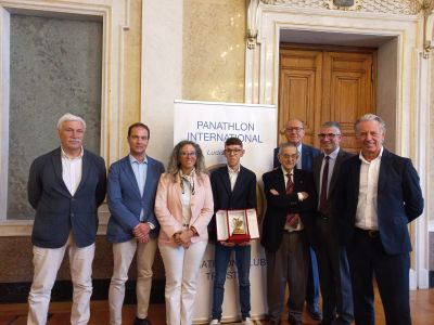 Matteo Parenzan premiato dal Panathlon come Mulo de Oro 2025