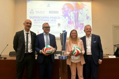 Presentata la Supercoppa femminile di pallavolo: Conegliano e Milano di nuovo a sfidarsi