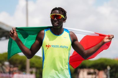 Leo Oumar Domenis e la staffetta 4x100 mista brillano al Mennea Day