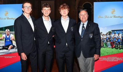 Al Gran Galà del canottaggio premiati anche tre atleti del Saturnia