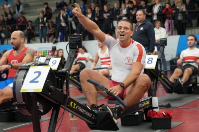 Impresa storica per Marco Frank, che sigla il record mondiale di indoor rowing