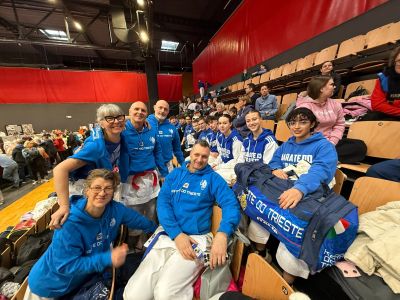 Ben 12 podi in Slovenia per la Karate Do Trieste del M° Anna Devivi