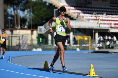 Brigante è d'oro agli Italiani juniores di marcia