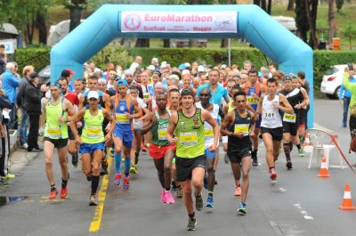 Tutto pronto per l'Euromarathon: partenza e arrivo al Montedoro