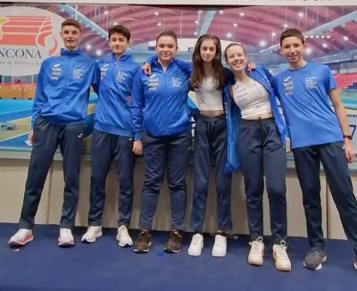 Cadetti, rappresentativa Fvg 5ª nelle gare indoor di Ancona