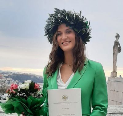 Elisa Toniolo, fra impegni sportivi e la laurea conseguita in fisica