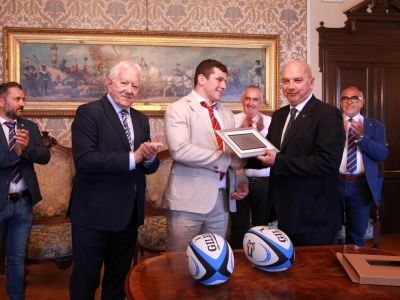 Giacomo Nicotera al Mondiale: premiato in Municipio