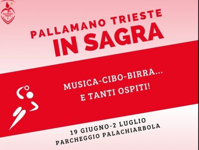 La festa della pallamano: griglia, birra e musica fino al 2 luglio 