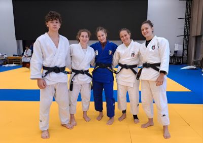 Un quartetto d'oro: i judoka Sgt pronti per le avventure azzurre