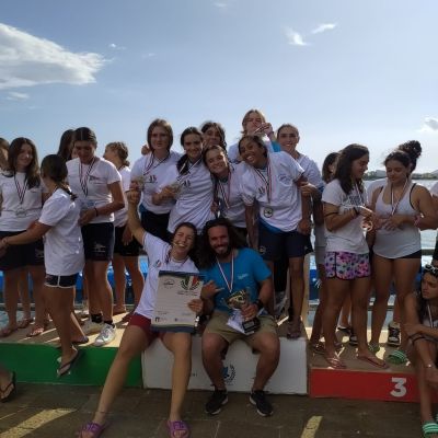 Cmm Nazario Sauro campione d'Italia U21 di canoa polo!