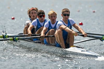 Matteo Trevisan argento ai mondiali U19 di canottaggio con il 4 senza